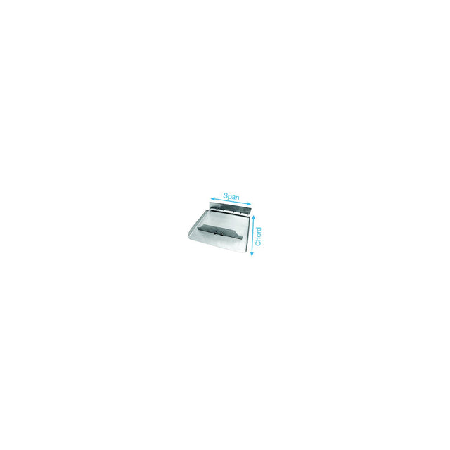 Bennett TPA1812 Trim Plane Assembly, 18" x 12" Riveted Angle Style