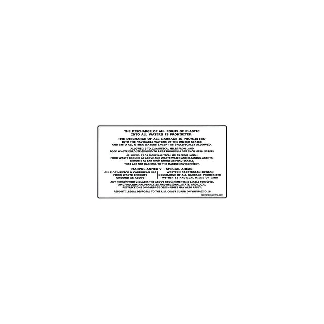 Pollution Prevention Label