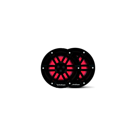 Rockford Fosgate M18B Color Optix™ Marine 2-Way Speakers, 8" Black