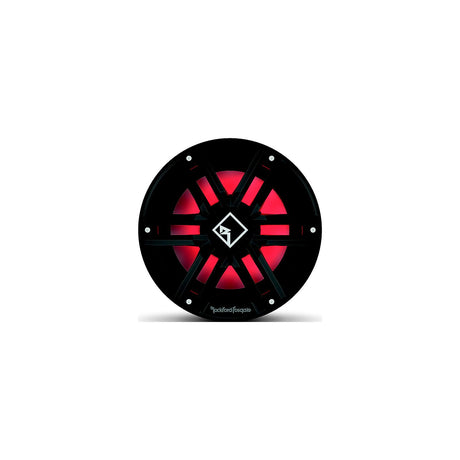 Rockford Fosgate M2D212IB DVC 2Ω Color Optix™ Infinite Baffle Marine Subwoofer, 12" w/ Black & Stainless Grills