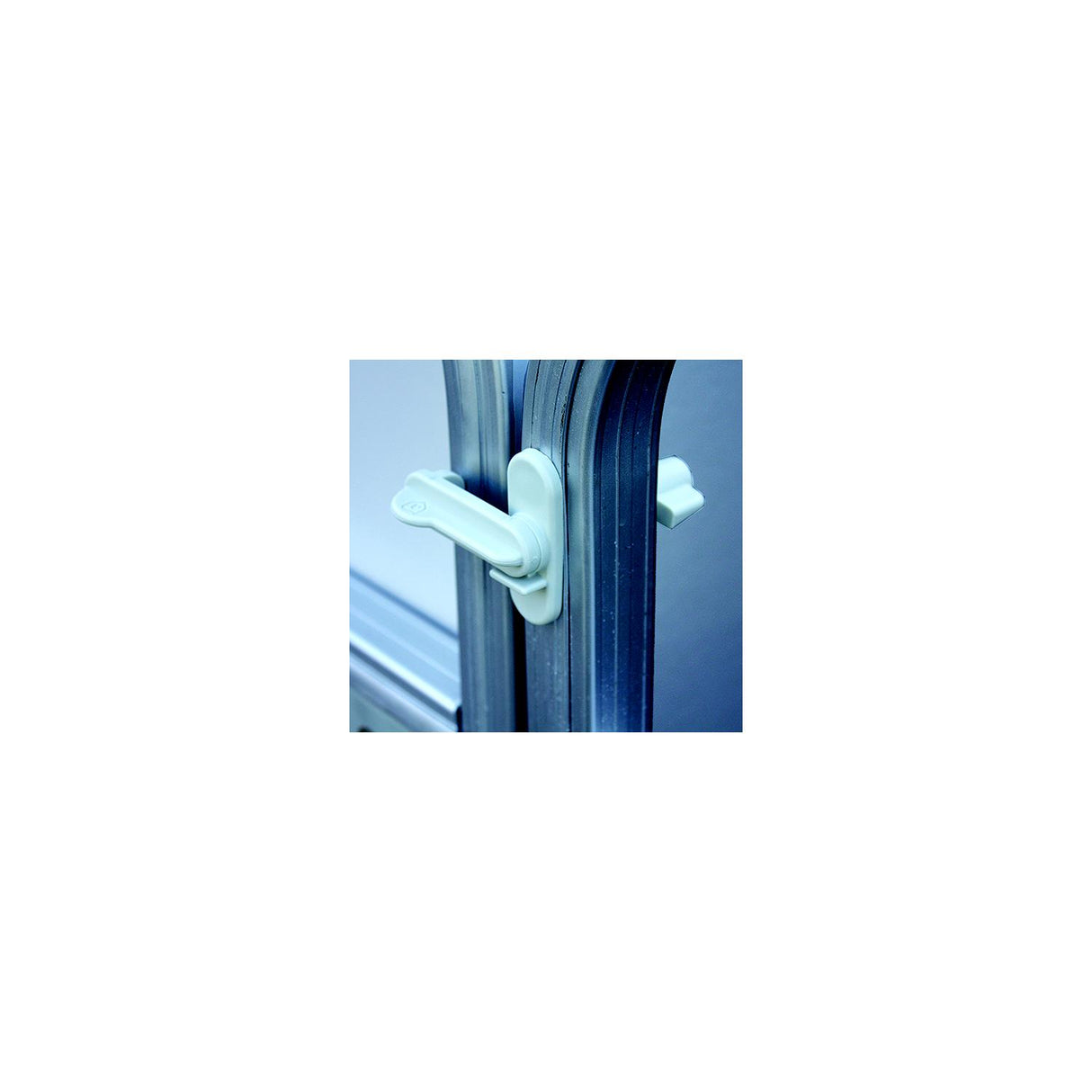 Attwood Universal Pontoon Replacement Gate Latch, White