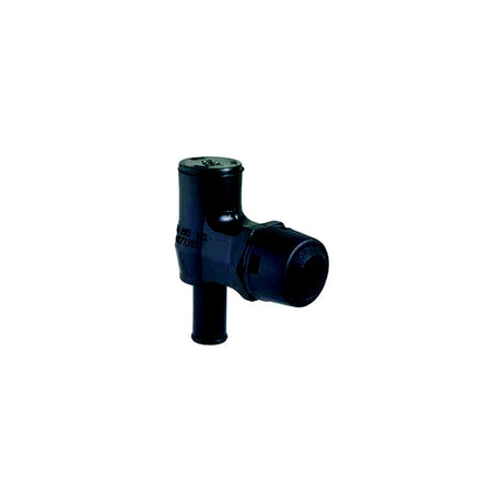 90 Deg Fl Tank Vent W/Black Cap