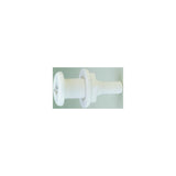 Attwood Thru Hull Connector For Hose, White - 5/8"