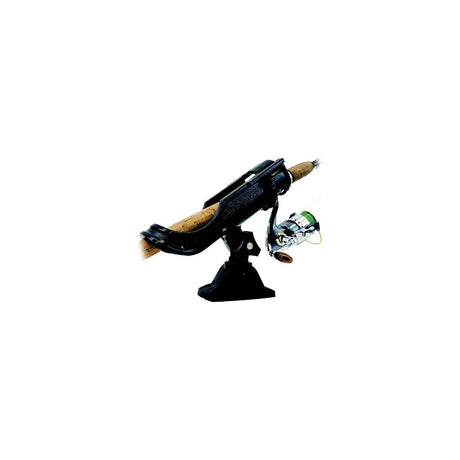 Attwood Adjustable Rod Holder With Bi-Axis Mount-Black