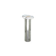 Attwood 66364W7 Rod Holder Flush Mount Stainless Steel 0 Degree White Open End
