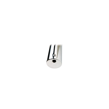 Attwood Rod Holder Flush Mount Stainless Steel 30 Degree Black Closed End