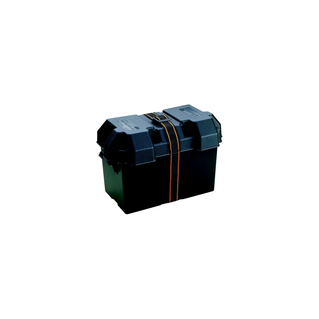 Attwood 90821 Standard Battery Box, Black, Vented - Fits Group 16