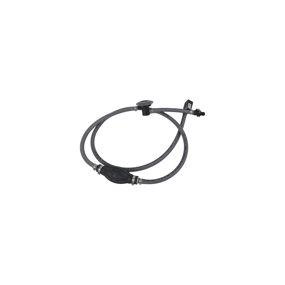 Attwood Fuel Line Hose Kit Universal 3/8" X 6' With Fuel Demand Valve And Sprayless Connector