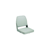 Attwood 98395GY Low Back Fold Down Fishing Seat, Gray