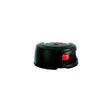 Attwood NV2012PBR7 LightArmor LED Deck Mount Side Light, Black, Port Side
