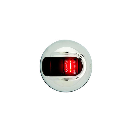 Attwood NV3012SSR7 LightArmor LED Vertical Surface Mount Port Side Light, Round