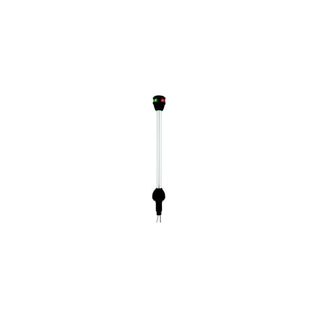 Attwood LightArmor Bi-Color LED Navigation Pole Light, 10" Angled