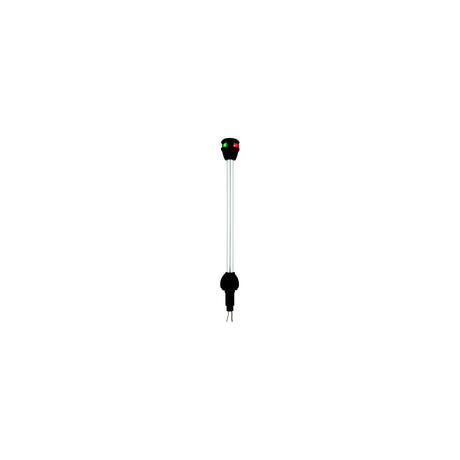 Attwood LightArmor Bi-Color LED Navigation Pole Light, 14" Angled