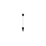 Attwood LightArmor Bi-Color LED Navigation Pole Light, 14" Straight w/Task Light