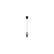 Attwood LightArmor Bi-Color LED Navigation Pole Light, 14" Straight w/Task Light