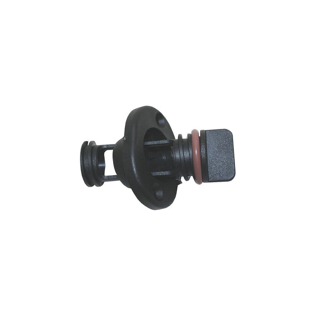 T-H Marine Drain Plug Fits 1" Hose, Black