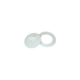 T-H Marine Quick Release Deck Plate 8" Diameter, Polar White