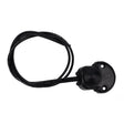 T-H Marine FCS3DP Directional Flow Aerator Head, 50A, Tilt: 15°, Black
