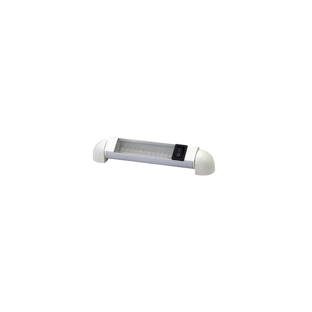 T-H Marine LED Rotating Rail Light With Switch, Cool White LEDs