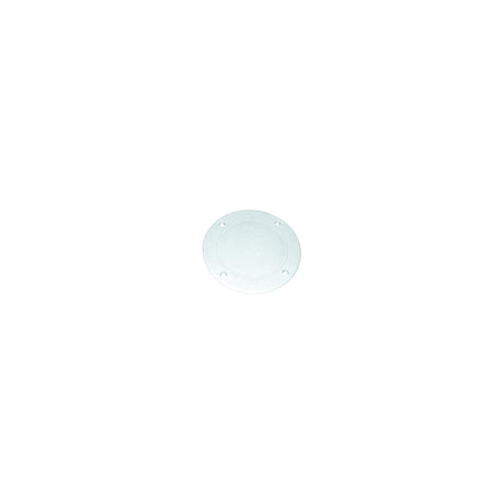 T-H Marine Screw Down Deck Plate 10" OD, Fish White