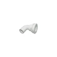 Thru Hull 1-1/2" 90D Hose White