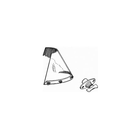 Windshield Holder Clips, Pr.