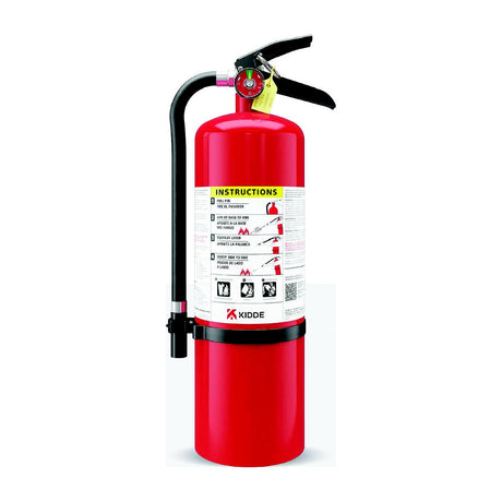 Kidde Safety 21032149 Pro 460 Fire Extinguisher, UL Rated:4-A:60-B:C, PRO-10MP-1