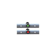 Taco F386810B 4" Rub Rail Mounted LED Navigation Light Set