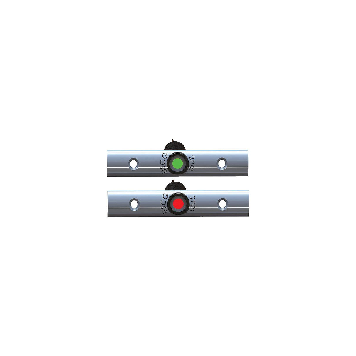 Taco F386810B 4" Rub Rail Mounted LED Navigation Light Set