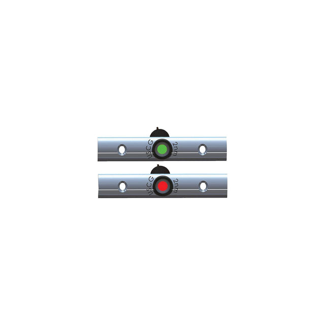 Taco F386810B 4" Rub Rail Mounted LED Navigation Light Set