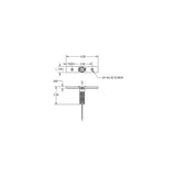 Taco F386810B 4" Rub Rail Mounted LED Navigation Light Set