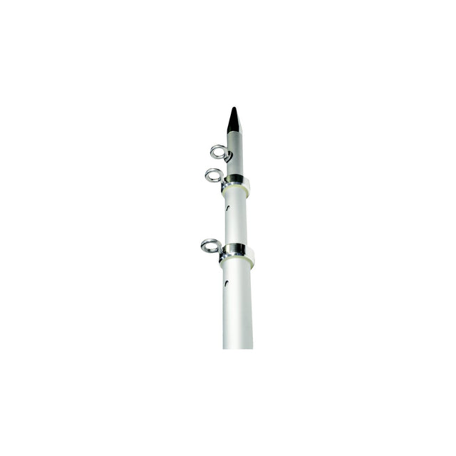 TACO Tele Center Rigger Poles, 8' Silver