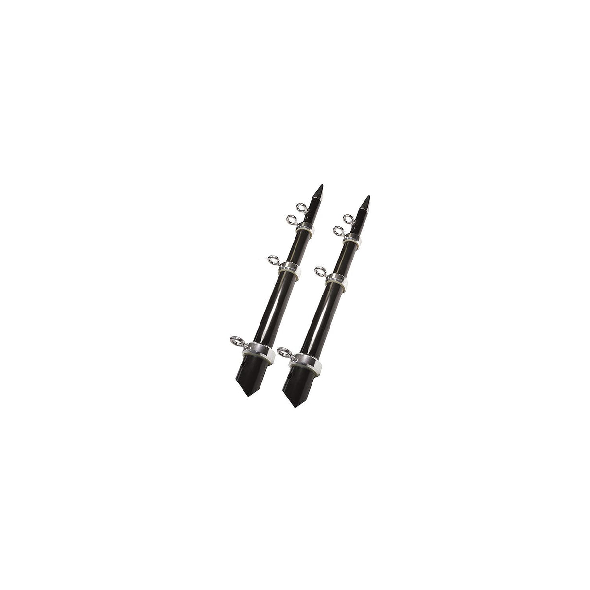 15' Heavy Duty Black/Silver Telescoping Outrigger