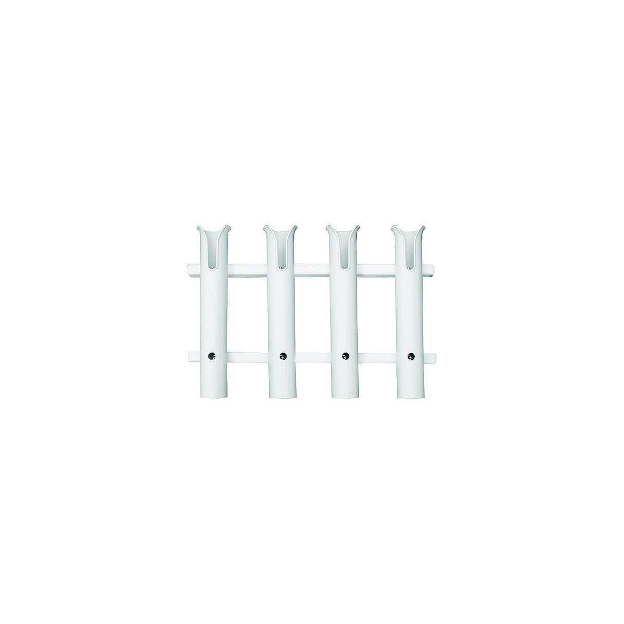 Polyethylene 4-Rod Rack, White