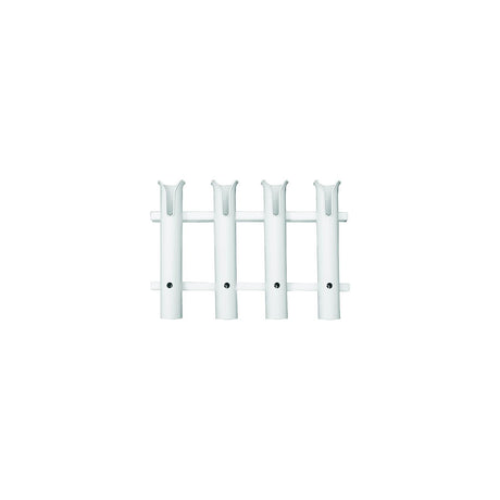 Polyethylene 4-Rod Rack, White