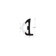 Black Semi-Rigid Rubrail w/Inser