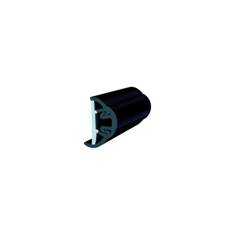 TACO V119991WWK602 Semi-Rigid SuproFlex Small Rub Rail Kit w/Flexible Vinyl Overlay Insert, 1-5/8" X 7/8", White