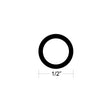 Taco V120003WHA501 Flexible Vinyl Insert, 50' White