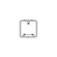 Lewmar 39944030 Low Profile Size 44 Rectangular Self Supporting Hatch