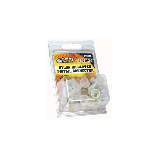 Battery Doctor High Temperature Nylon Insulated Pigtail Connector, 12-10 AWG, 25/Pk.