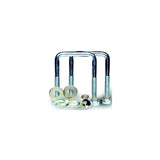 Tie Down Engineering Zinc Plated Square U-Bolt Kit