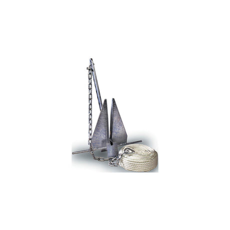 Tie Down Engineering Super Hooker Anchor Kit Includes Anchor, Anchor Line, Chain and (2)  Shackles