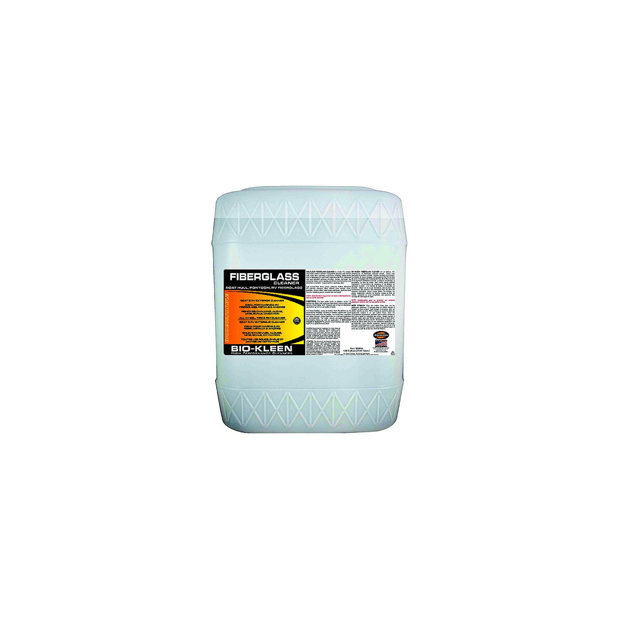 Bio-Kleen M00615 Fiberglass Cleaner, 5 Gal.