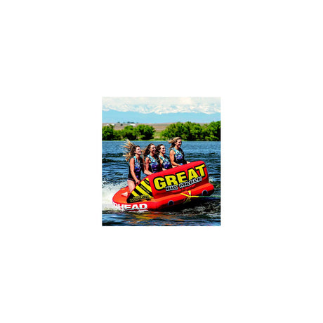 AirHead AHT2218GM Great Big Mable Towable Tube, 1-4 Riders