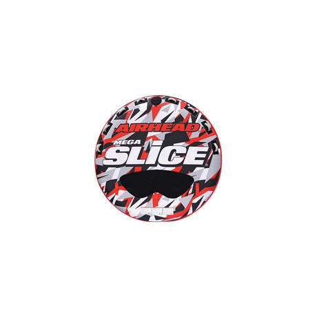 AirHead AHT42MSL Inflatable 4 Person Red Mega Slice® Deck Tube