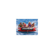 AirHead AHT42MSL Inflatable 4 Person Red Mega Slice® Deck Tube