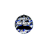 AirHead AHT32SSL Kwik-Tek Airhead AHT32SSL Inflatable 3 Person Rider Blue Super Slice® Deck Tube