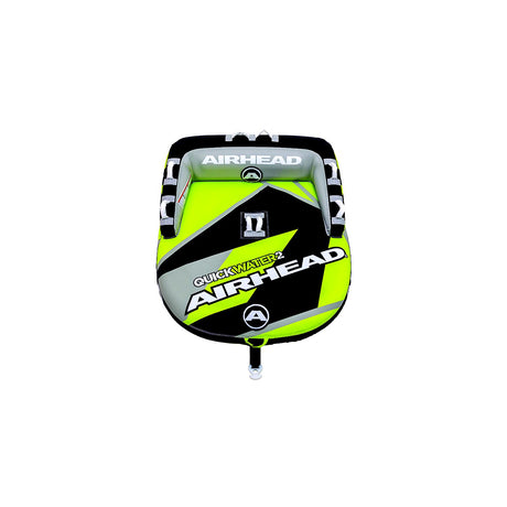 AirHead AHT50187YBK Quick Water Towable Tube, Yellow/Black, 1-2 Riders