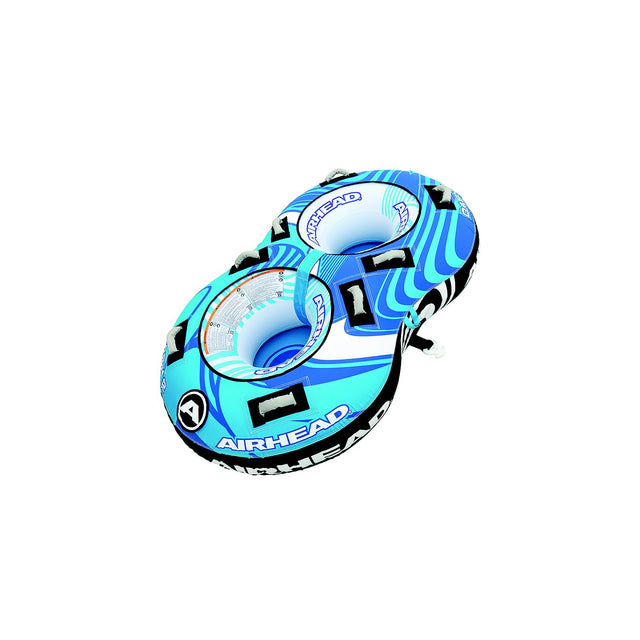 AirHead AHT50193BL Dash Towable Tube, 2 Rider, Blue
