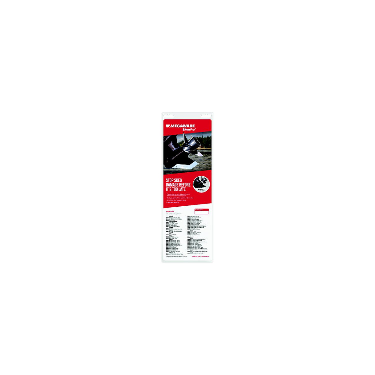 SkegPro SP656 Skeg Protector For Select Honda, Mercury and Volvo-Penta Models